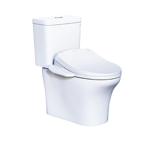 Bồn cầu 2 khối CD1341 nắp rửa điện tử TAF400H