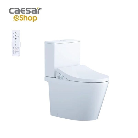 Bồn cầu 2 khối CD1342 nắp rửa điện tử TAF512H