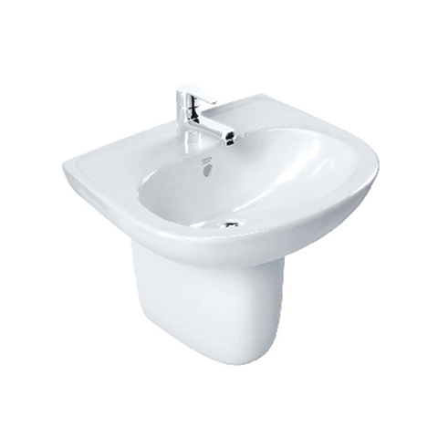 Lavabo chậu rửa mặt American Standard VF-0947 treo tường + chân ngắn VF-0741