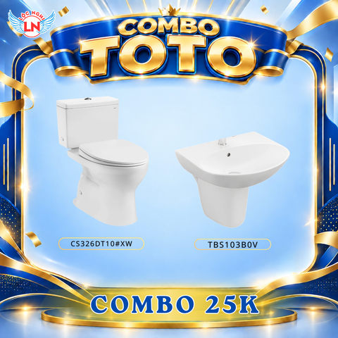 Combo nhà vệ sinh ToTo CB25K