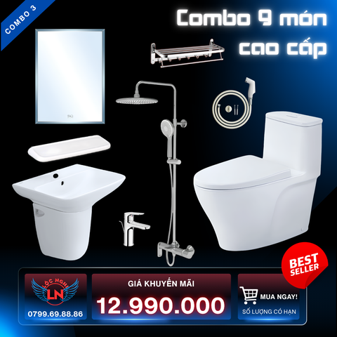 Combo nhà vệ sinh CB03
