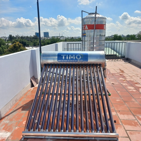[Dịch vụ] Lắp đặt máy NLMT 110L - 300L ( mái bằng)
