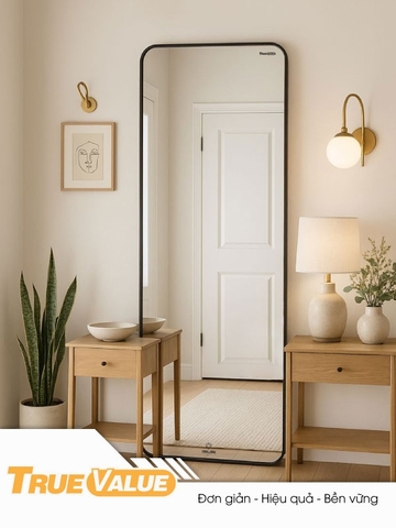 Gương GLS VF1XC70 viền nhôm 60x160 4 màu tùy chọn