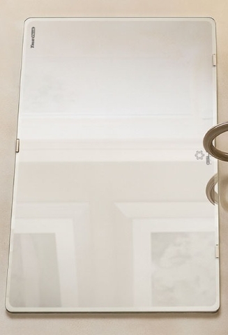 Gương GLS VS00R11 trơn đứng vát cạnh 45x60