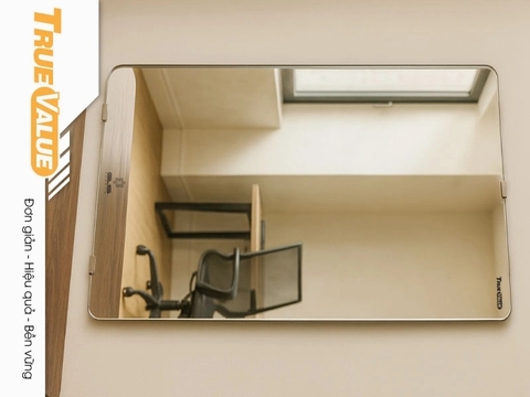 Gương GLS VS00R60 trơn ngang 80x60