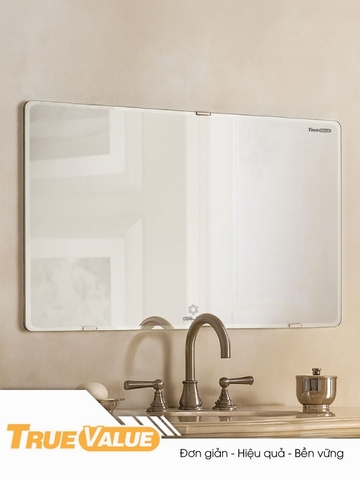 Gương GLS VS00R61 trơn ngang vát cạnh 80x60