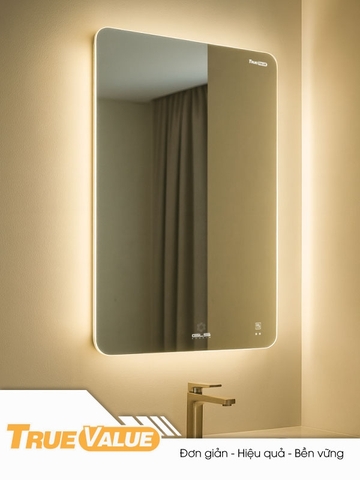 Gương led GLS VM35R30 đứng 50x70