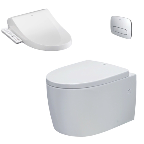 Bồn cầu treo tường INAX AC-952VN nắp rửa CW-H18VN