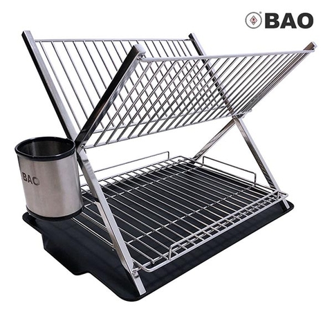 Kệ Inox Bao KCX3550 - Phụ kiện nhà vệ sinh, nhà tắm