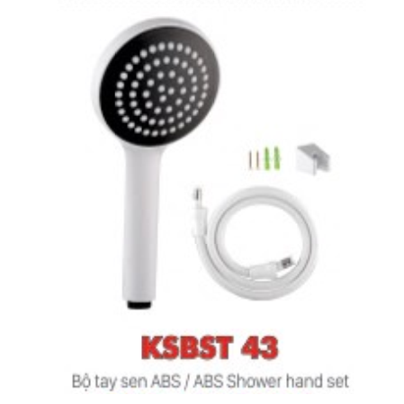 Bộ tay sen nhựa KSN KSBST43