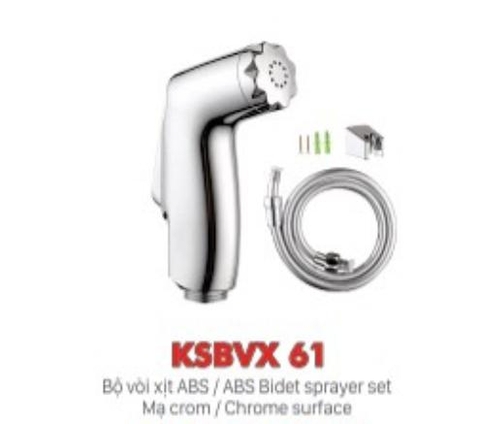 Vòi xịt vệ sinh KSN KSBVX-61