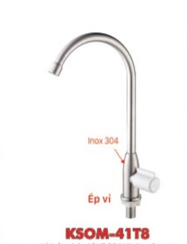 Vòi chậu rửa chén KSN KSOM-41T8 nước lạnh