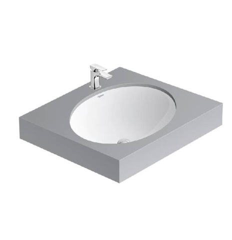 Lavabo chậu rửa mặt Viglacera CA2 âm bàn