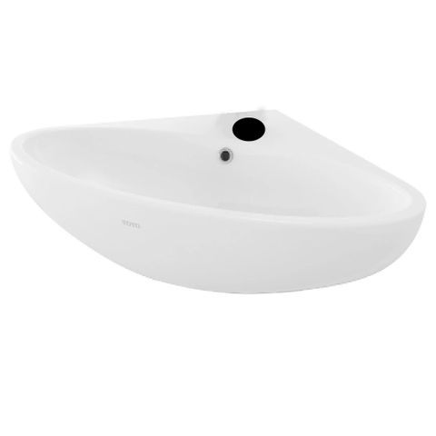 Lavabo chậu rửa mặt TOTO LW815CJW/F#W treo góc