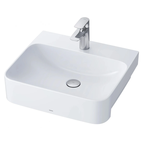 Chậu Lavabo TOTO L1315C#XW (LW1315CBVN) Bán Âm Bàn 500x450 mm