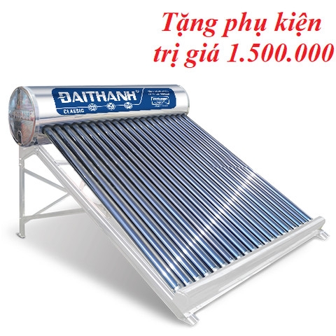 Máy nước nóng năng lượng mặt trời Đại Thành 160 lít Classic Inox 304