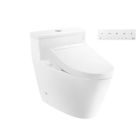Bồn cầu 1 khối TOTO MS625CDW25#XW  kèm nắp rửa điện tử WASHLET S5- TCF34461GAA