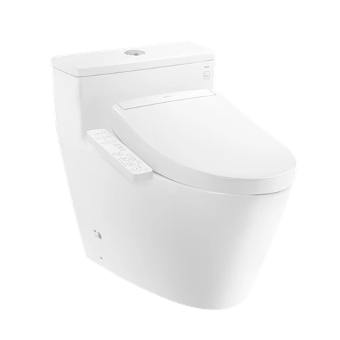 Bồn cầu 1 khối TOTO MS625CDW24#XW kèm nắp rửa điện tử WASHLET S2- TCF33461GAA