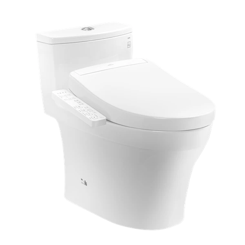 Bồn cầu 1 khối TOTO MS885CDW24#XW kèm nắp rửa điện tử WASHLET S2- TCF33461GAA