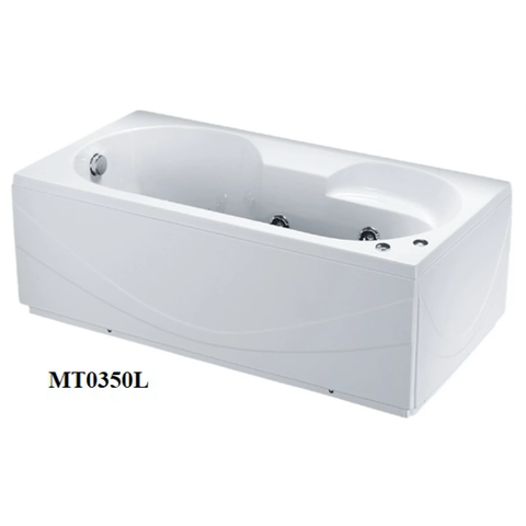 Bồn Tắm Massage Chân Yếm 1.5M CAESAR MT0350L(R)