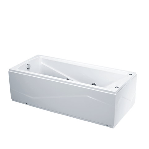 Bồn tắm dài Caesar MT0670L(R) dài 1m7 loại chân yếm có massage