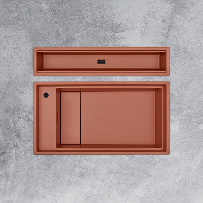 Chậu rửa chén đá Malloca MYST K83S - MYST K83L