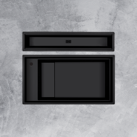 Chậu rửa chén đá Malloca MYST K86S - MYST K86L