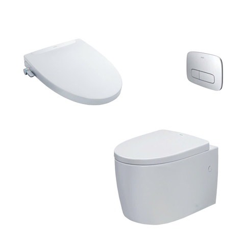 Bồn cầu treo tường INAX AC-952 nắp rửa cơ CW-S32VN