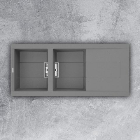 Chậu rửa chén đá Malloca SMART K-500 dài 1m16