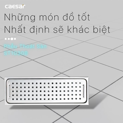Phễu thoát sàn Caesar ST1030B (thoát Φ 60)