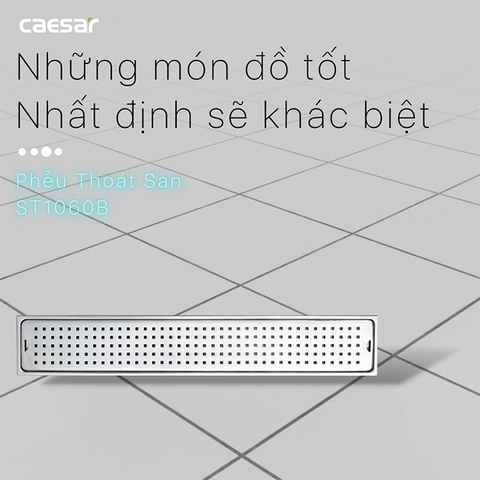 Phễu thoát sàn Caesar ST1060B (thoát Φ 60)