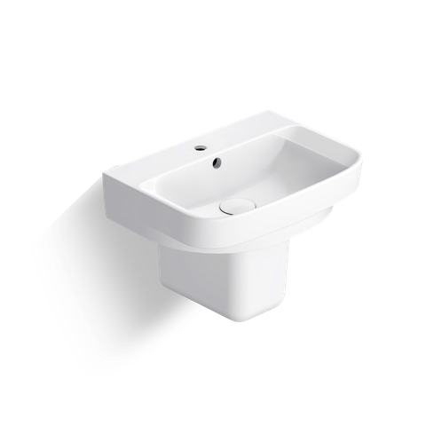 Lavabo chậu rửa mặt Viglacera V59 treo tường + chân