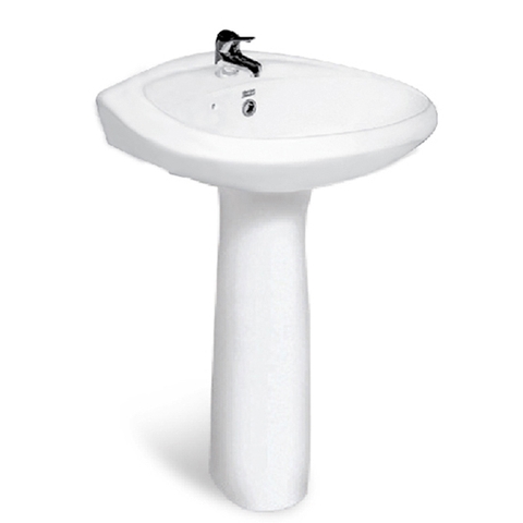 Lavabo chậu rửa mặt American Standard VF-0969.1H treo tường + chân dài VF-0901