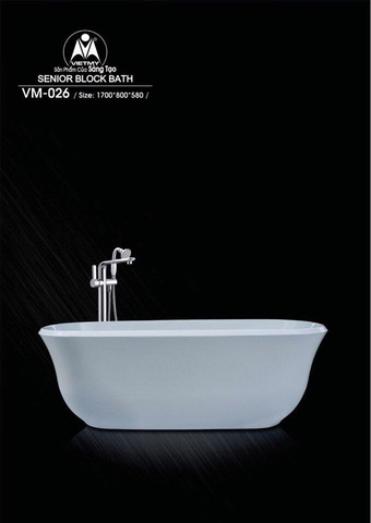 Bồn tắm lập thể Việt Mỹ VM-026 dài 1m7