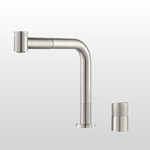 Vòi chậu rửa chén Malloca LuxSteel K068-PO