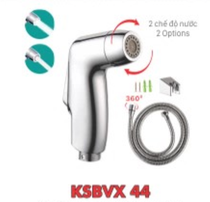 Vòi xịt vệ sinh KSN KSBVX-44
