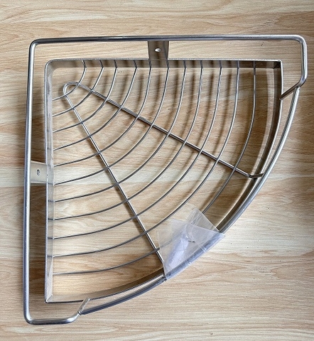 Kệ góc lưới Chu Lai inox 304 1 tầng