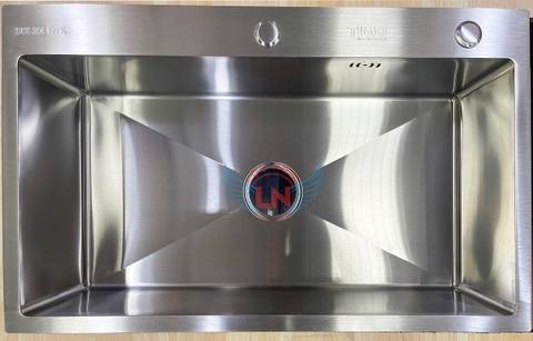 Chậu rửa chén Timo 7546 Inox 304 dài 75cm 1 hố