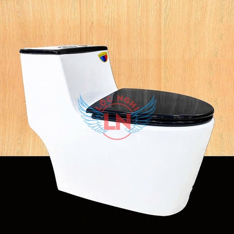 Bồn cầu 1 khối Capila CPL116 nắp đen