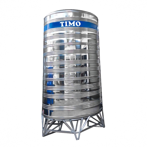 Bồn nước inox Timo 2000 lít đứng I304 (2000L)