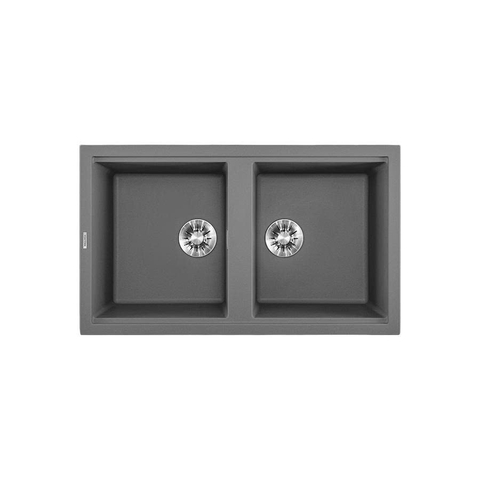 Chậu rửa chén đá Malloca Grey K-45099 dài 86cm