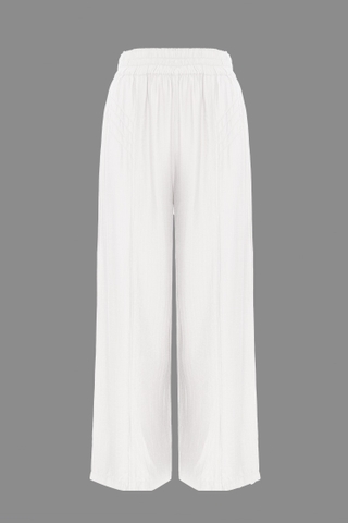 Quần Suông Lụa Hàn Swanlake - Q11429LW01