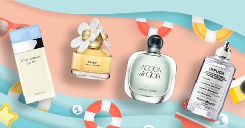 Những thành phần không thể thiếu để tạo nên một chai nước hoa tươi mát điển hình cho nữ