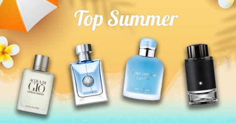 Top 7 dòng nước hoa mùa hè dành cho nam