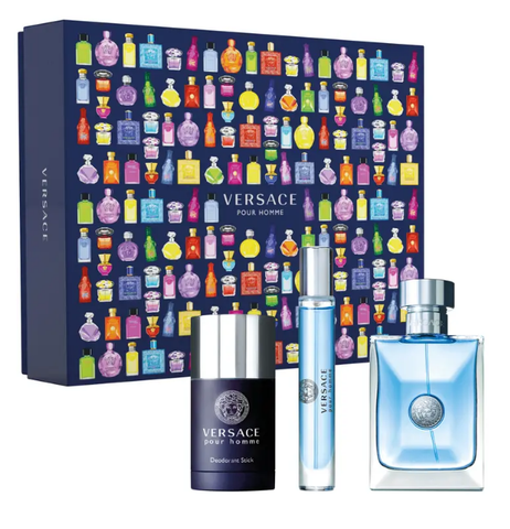 Giftset Nước Hoa Versace Pour Homme ( 75ML + 100ML + 10ML )