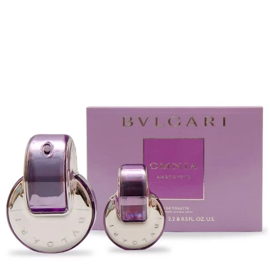 Giftset Bvlgari Omnia Amethyste 2pcs (EDT 65ml & EDT 15ml)