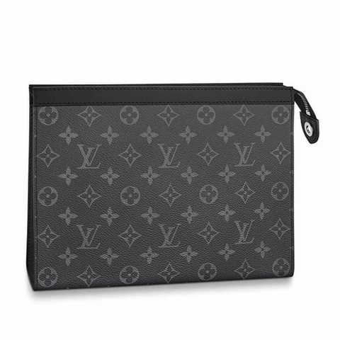 Túi Louis Vuitton Voyaga MM Monogram Eclipse Canvas Clutch