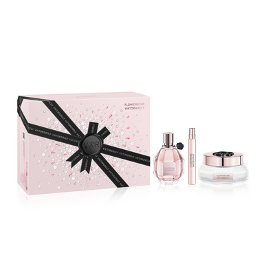 Giftset nước hoa Viktor & Rolf FlowerBomb EDP 100ml + 10ml & Lotion 200ml