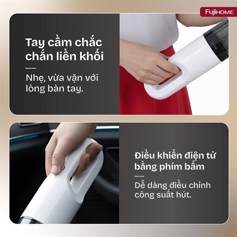 Máy hút bụi cầm tay FUJIHOME VC01