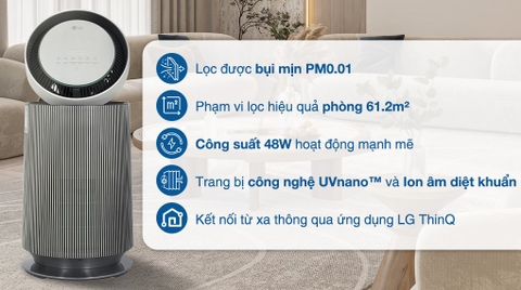 Máy lọc không khí LG PuriCare AS65GDBY0